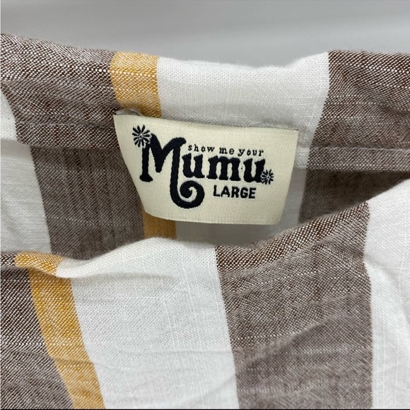 Show me your mumu Minnie striped crop top - Picture 6 of 8